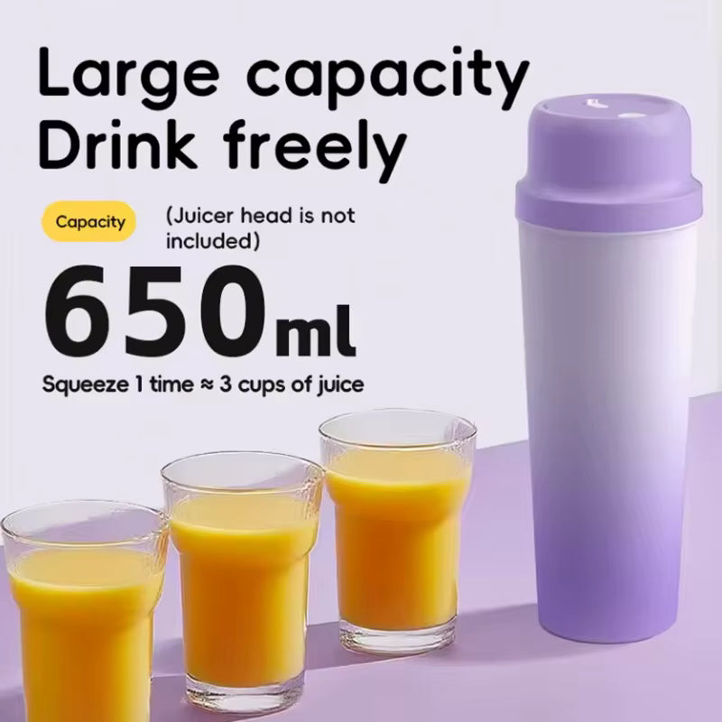BlendX Pro 304 Stainless Steel Juicer Cup – 20-Blade Wireless Portable Mixer