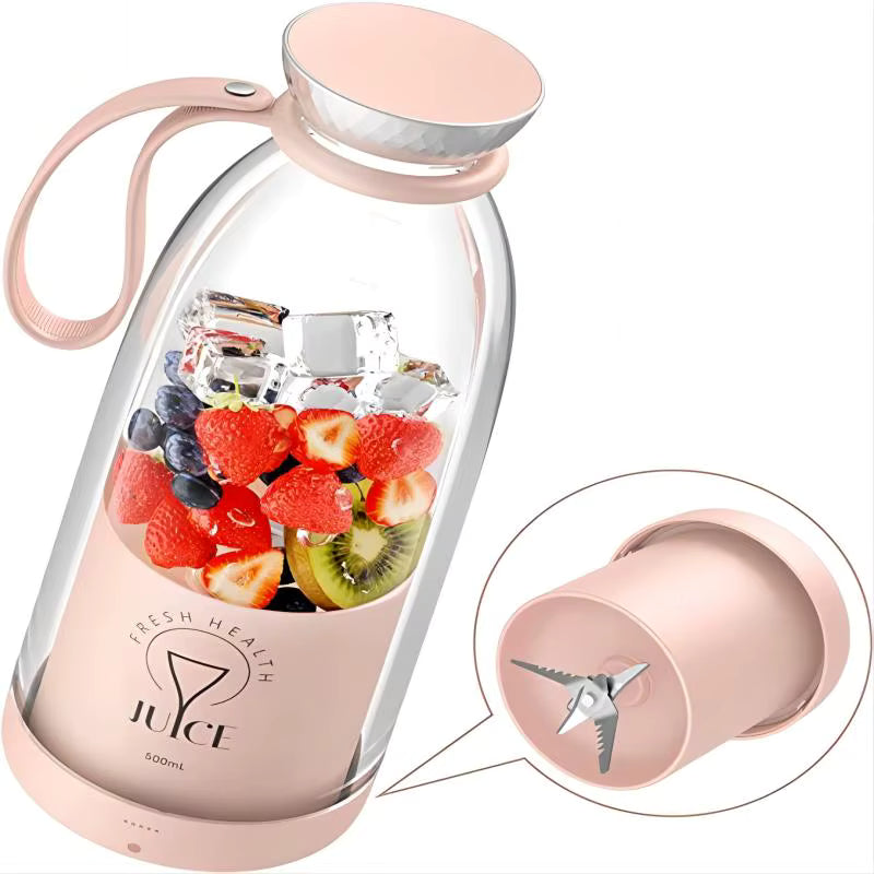 BlendX Portable Juice Maker – Smart USB Citrus & Fruit Blender Cup